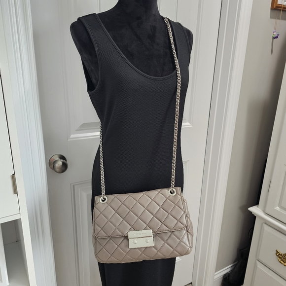 Michael Kors Sloan Crossbody/Shoulder Bag in Cinder - Picture 3 of 16